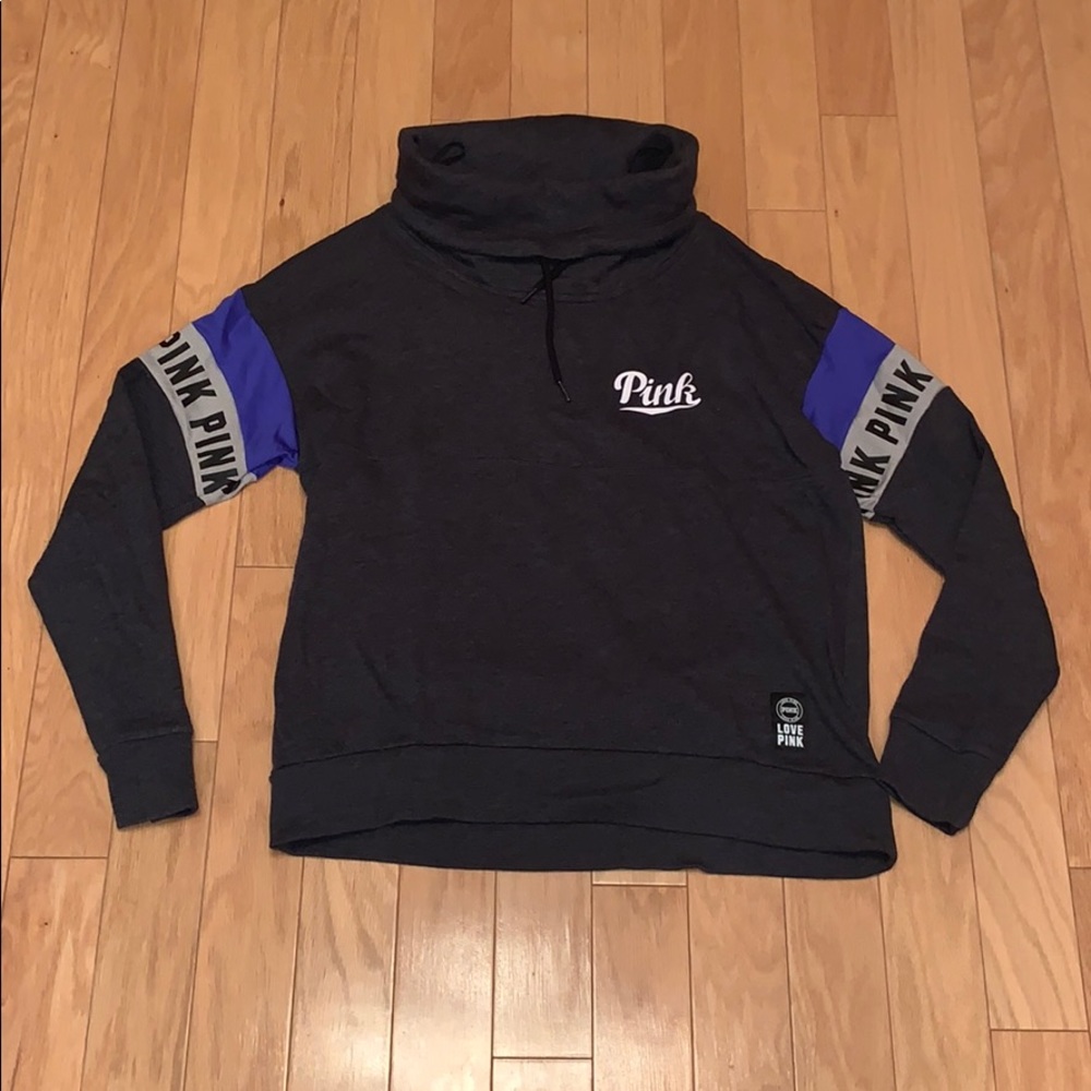 Pink Cowell Neck Sweatshirt